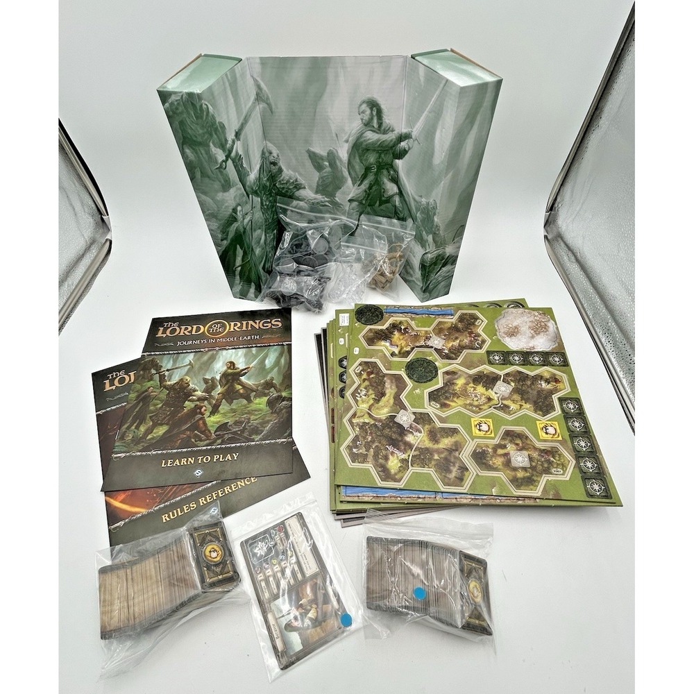 Fantasy Flight Games Lord of The Rings Journeys in Middle Earth Board Game 2019